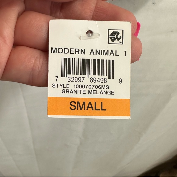 Alfani Womens Mock Neck Fuzzy Pullover Sweater Grey Small - Picture 6 of 7